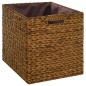 vidaXL Sitzbank mit 2 Körben Seegras 71×40×42 cm Braun vidaXL Sitzbank mit 2 Körben Seegras 71×40×42 cm Braun