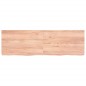 vidaXL Waschtischplatte Hellbraun 160x50x(2-6) cm Massivholz Behandelt vidaXL Waschtischplatte Hellbraun 160x50x(2-6) cm Massivholz Behandelt