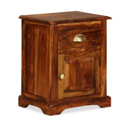 vidaXL Nachttisch 40 x 30 x 50 cm Massivholz