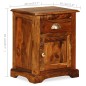 vidaXL Nachttisch 40 x 30 x 50 cm Massivholz vidaXL Nachttisch 40 x 30 x 50 cm Massivholz