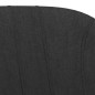 vidaXL Barhocker 2 Stk. Schwarz Stoff vidaXL Barhocker 2 Stk. Schwarz Stoff