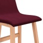 vidaXL Barhocker 2 Stk. Weinrot Stoff vidaXL Barhocker 2 Stk. Weinrot Stoff