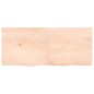 Waschtischplatte 140x60x6 cm Massivholz Unbehandelt Waschtischplatte 140x60x6 cm Massivholz Unbehandelt