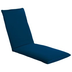 vidaXL Sonnenliege Klappbar Oxford-Gewebe Marineblau