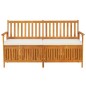 vidaXL Truhenbank mit Kissen 148 cm Massivholz Akazie