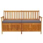vidaXL Truhenbank mit Kissen 148 cm Massivholz Akazie vidaXL Truhenbank mit Kissen 148 cm Massivholz Akazie