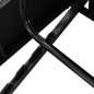 vidaXL Sonnenliege mit Auflagen Poly Rattan Schwarz vidaXL Sonnenliege mit Auflagen Poly Rattan Schwarz