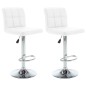 vidaXL Barhocker 2 Stk. Weiß Kunstleder vidaXL Barhocker 2 Stk. Weiß Kunstleder