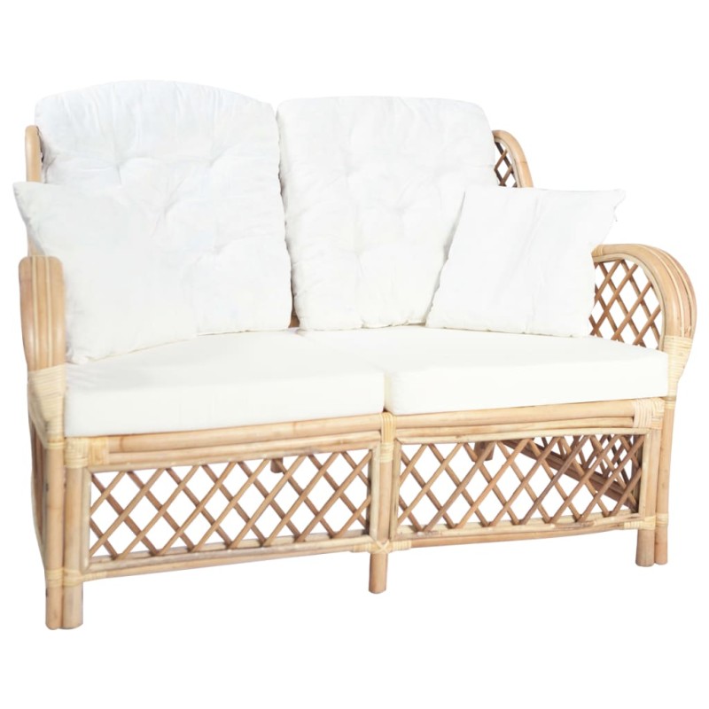 vidaXL 2-Sitzer-Sofa Rattan vidaXL 2-Sitzer-Sofa Rattan