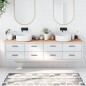 Waschtischplatte 220x60x4 cm Massivholz Unbehandelt Waschtischplatte 220x60x4 cm Massivholz Unbehandelt