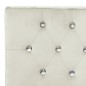vidaXL Sitzbank 110 cm Cremeweiß Samt vidaXL Sitzbank 110 cm Cremeweiß Samt