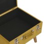 vidaXL Hocker mit Stauraum 40 cm Senfgelb Samt vidaXL Hocker mit Stauraum 40 cm Senfgelb Samt