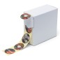 rillprint Geschenk-Aufkleber 250 Stk. x 4 Rollen Metallic rillprint Geschenk-Aufkleber 250 Stk. x 4 Rollen Metallic