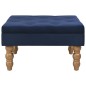 vidaXL Hocker Marineblau 60x60x36 cm Samt vidaXL Hocker Marineblau 60x60x36 cm Samt