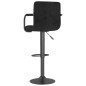 vidaXL Barhocker 2 Stk. Schwarz Samt vidaXL Barhocker 2 Stk. Schwarz Samt