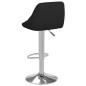 vidaXL Barhocker 2 Stk. Schwarz Kunstleder vidaXL Barhocker 2 Stk. Schwarz Kunstleder