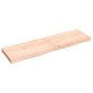 Waschtischplatte 140x40x6 cm Massivholz Unbehandelt Waschtischplatte 140x40x6 cm Massivholz Unbehandelt