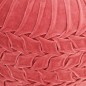 vidaXL Pouf Baumwollsamt Kittel-Design 40×30 cm Rosa vidaXL Pouf Baumwollsamt Kittel-Design 40×30 cm Rosa