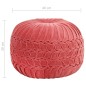 vidaXL Pouf Baumwollsamt Kittel-Design 40×30 cm Rosa vidaXL Pouf Baumwollsamt Kittel-Design 40×30 cm Rosa