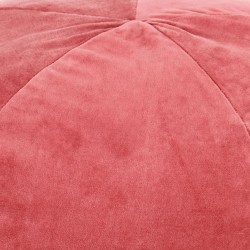 vidaXL Pouf Baumwollsamt 50×35 cm Rosa
