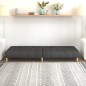 vidaXL Schlafsofa 2-Sitzer Dunkelgrau Stoff vidaXL Schlafsofa 2-Sitzer Dunkelgrau Stoff