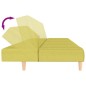 vidaXL Schlafsofa 2-Sitzer Grün Stoff vidaXL Schlafsofa 2-Sitzer Grün Stoff