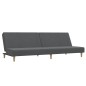 vidaXL Schlafsofa 2-Sitzer Hellgrau Stoff vidaXL Schlafsofa 2-Sitzer Hellgrau Stoff