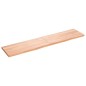 Waschtischplatte Hellbraun 180x40x4 cm Massivholz Behandelt Waschtischplatte Hellbraun 180x40x4 cm Massivholz Behandelt
