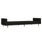 vidaXL Schlafsofa 2-Sitzer Schwarz Stoff vidaXL Schlafsofa 2-Sitzer Schwarz Stoff
