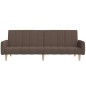 vidaXL Schlafsofa 2-Sitzer Taupe Stoff vidaXL Schlafsofa 2-Sitzer Taupe Stoff
