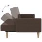 vidaXL Schlafsofa 2-Sitzer Taupe Stoff vidaXL Schlafsofa 2-Sitzer Taupe Stoff