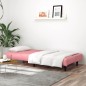 vidaXL Schlafsofa 2-Sitzer Rosa Samt vidaXL Schlafsofa 2-Sitzer Rosa Samt
