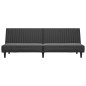 vidaXL Schlafsofa 2-Sitzer Schwarz Kunstleder vidaXL Schlafsofa 2-Sitzer Schwarz Kunstleder