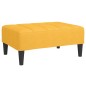 vidaXL Fußhocker Gelb 78x56x32 cm Stoff vidaXL Fußhocker Gelb 78x56x32 cm Stoff
