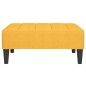 vidaXL Fußhocker Gelb 78x56x32 cm Stoff vidaXL Fußhocker Gelb 78x56x32 cm Stoff