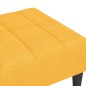 vidaXL Fußhocker Gelb 78x56x32 cm Stoff vidaXL Fußhocker Gelb 78x56x32 cm Stoff