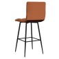 vidaXL Barhocker Hellbraun Kunstleder vidaXL Barhocker Hellbraun Kunstleder