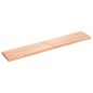 vidaXL Waschtischplatte Hellbraun 160x30x(2-4) cm Massivholz Behandelt vidaXL Waschtischplatte Hellbraun 160x30x(2-4) cm Massivholz Behandelt