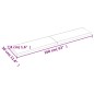 vidaXL Waschtischplatte Hellbraun 160x30x(2-4) cm Massivholz Behandelt vidaXL Waschtischplatte Hellbraun 160x30x(2-4) cm Massivholz Behandelt