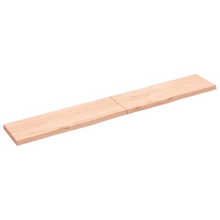 Waschtischplatte 200x30x4 cm Massivholz Unbehandelt