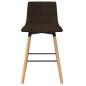 vidaXL Barhocker Braun Stoff vidaXL Barhocker Braun Stoff