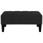 vidaXL Hocker Schwarz Mikrofasergewebe vidaXL Hocker Schwarz Mikrofasergewebe