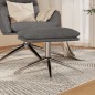 vidaXL Fußhocker Hellgrau 60x60x35 cm Stoff vidaXL Fußhocker Hellgrau 60x60x35 cm Stoff