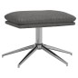 vidaXL Fußhocker Hellgrau 60x60x35 cm Stoff vidaXL Fußhocker Hellgrau 60x60x35 cm Stoff