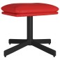vidaXL Fußhocker Weinrot 60x60x36 cm Kunstleder vidaXL Fußhocker Weinrot 60x60x36 cm Kunstleder