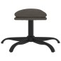 vidaXL Fußhocker Dunkelgrau 60x60x36 cm Samt vidaXL Fußhocker Dunkelgrau 60x60x36 cm Samt