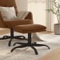 vidaXL Fußhocker Braun 60x60x36 cm Mikrofasergewebe vidaXL Fußhocker Braun 60x60x36 cm Mikrofasergewebe