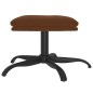 vidaXL Fußhocker Braun 60x60x36 cm Mikrofasergewebe vidaXL Fußhocker Braun 60x60x36 cm Mikrofasergewebe