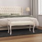 vidaXL Sitzbank 110x45x60 cm Leinen vidaXL Sitzbank 110x45x60 cm Leinen