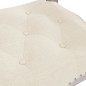vidaXL Sitzbank 80x45x60 cm Leinen vidaXL Sitzbank 80x45x60 cm Leinen